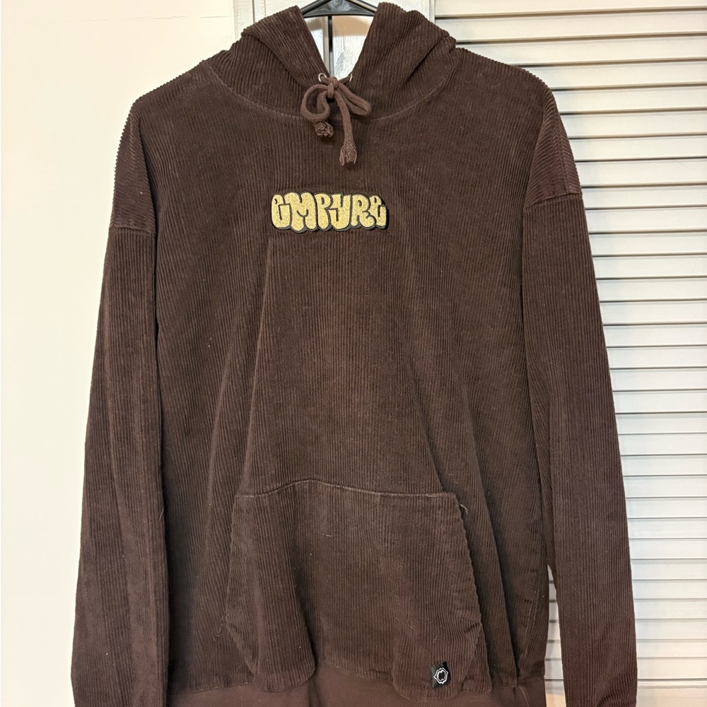 Empyre Brown Corduroy Hoodie